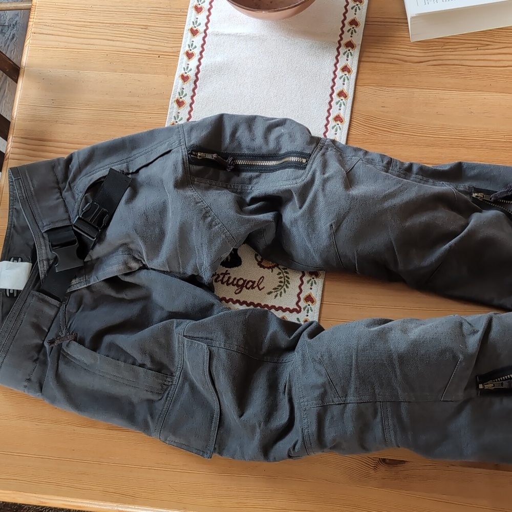 BMW Motorrad City Pants, cloth/canvas motorcycle pants